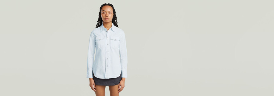 camicia western slim