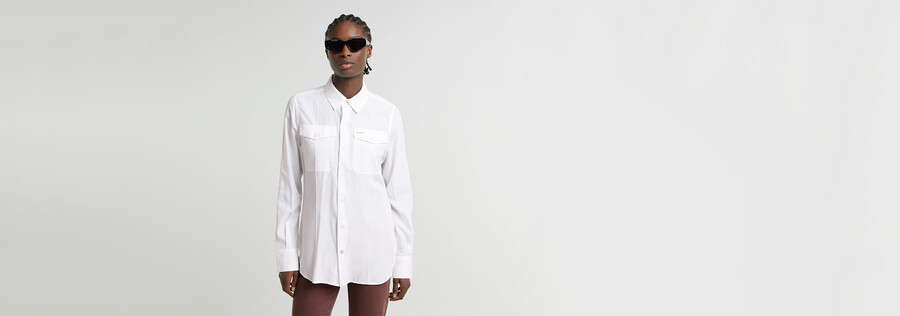 camicia con tasca sottile