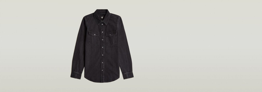 camicia western slim
