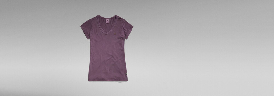 top sottile con scollo a v eyben