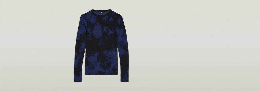 top slim lavaggio vintage