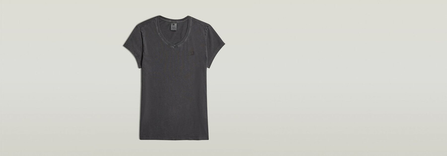 top aderente con scollo a v eyben 2.0 tinto in capo