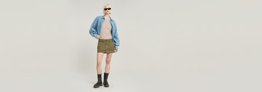 top aderente con scollo a v a righe eyben 2.0