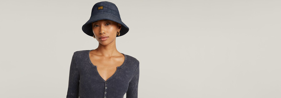 top henley slim con scollo a v profondo e tinto in capo