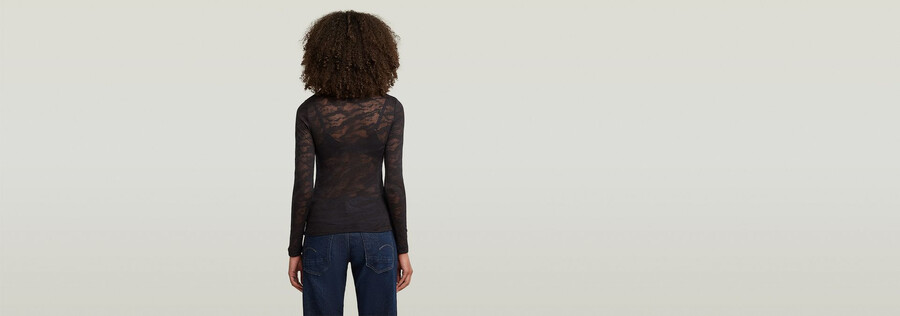 top sottile in pizzo fine aop