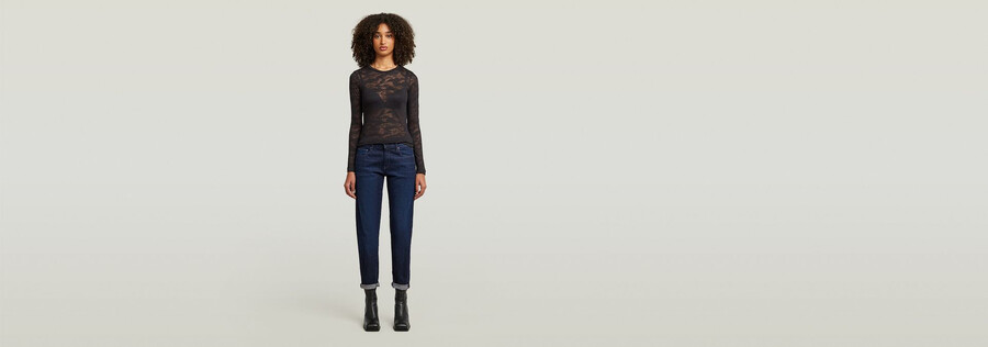 top sottile in pizzo fine aop