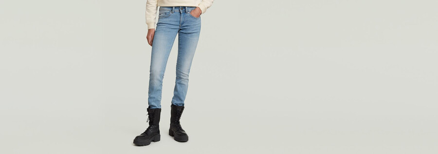 jeans dritti midge saddle mid
