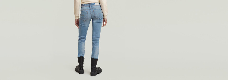 jeans dritti midge saddle mid