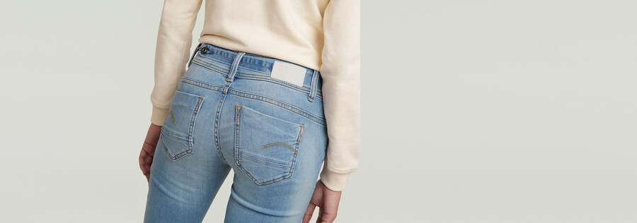 jeans dritti midge saddle mid