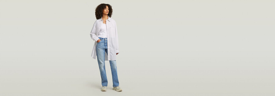 jeans dritti alti viktoria