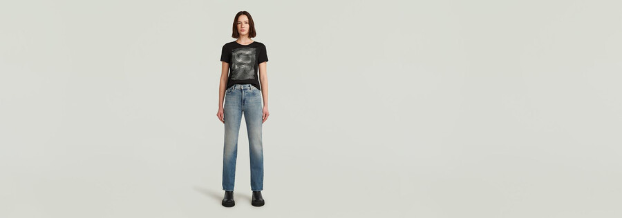 jeans dritti alti viktoria