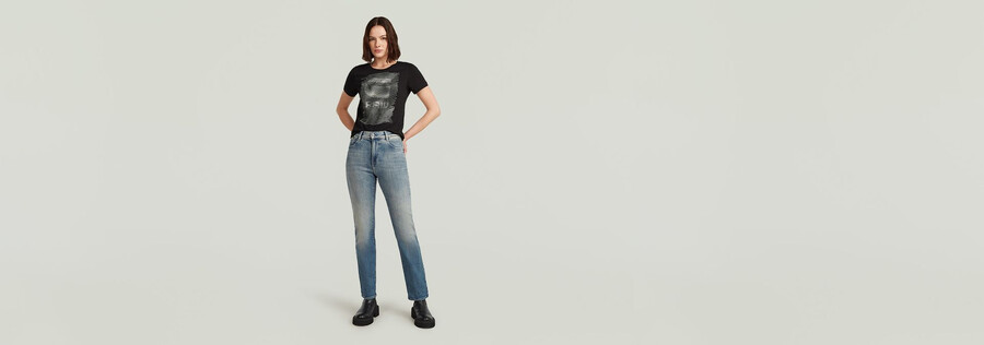 jeans dritti alti viktoria