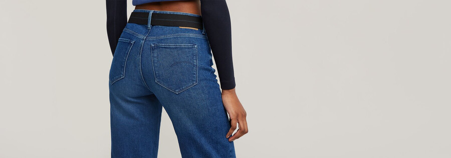 jeans dritti 3301 shape