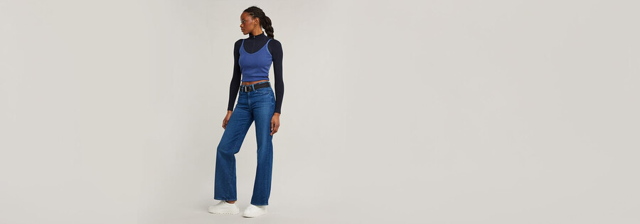 jeans dritti 3301 shape