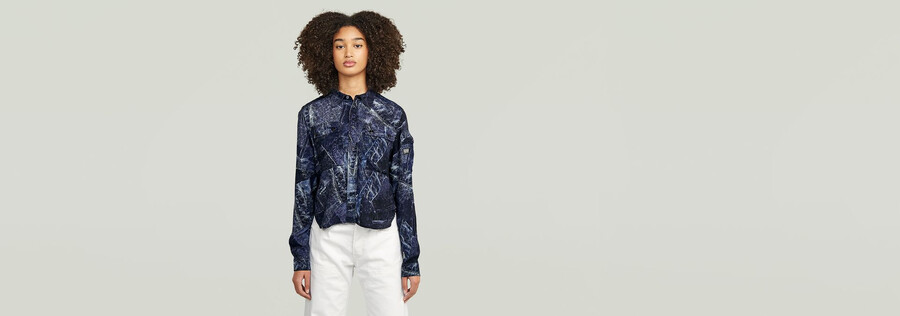 camicia stampata