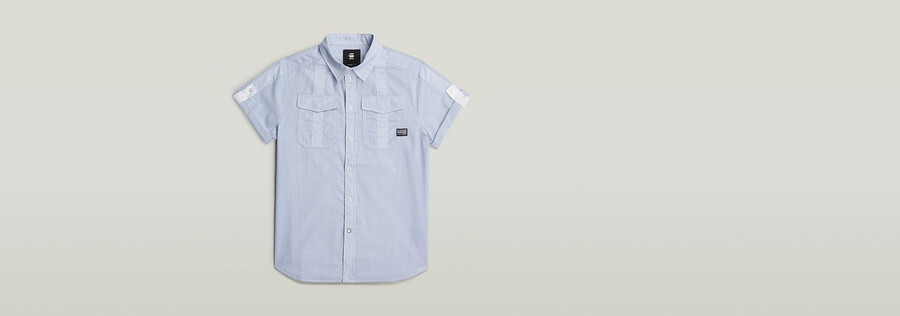 camicia con bottoni