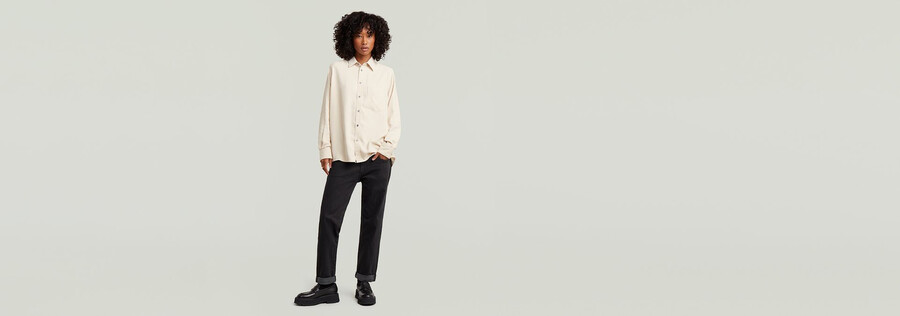 camicia a maniche lunghe regolare