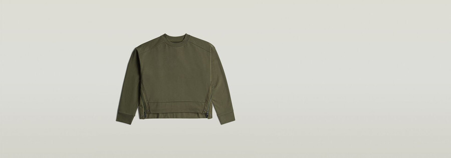 maglione con cerniera da motociclista
