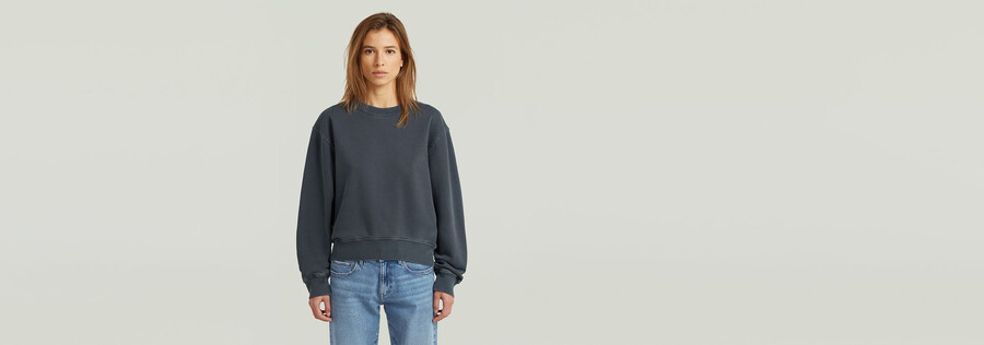maglione rilassato lavato