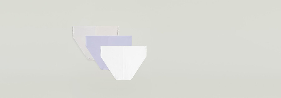 slip hipster no vpl confezione da 3