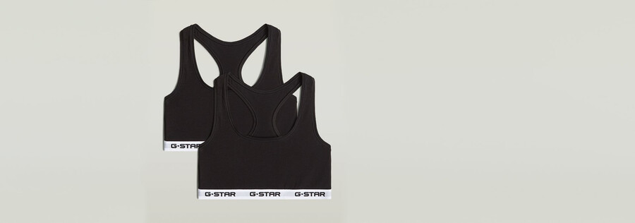 confezione da 2 reggiseni racerback
