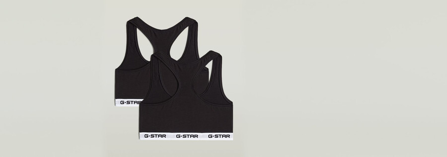 confezione da 2 reggiseni racerback