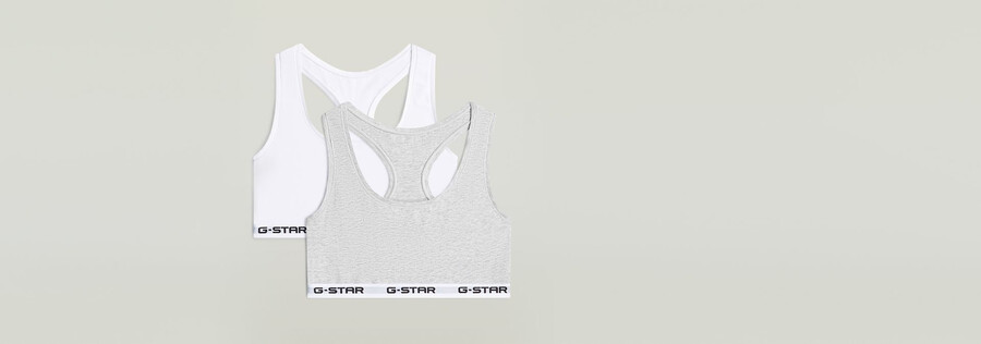 confezione da 2 reggiseni racerback