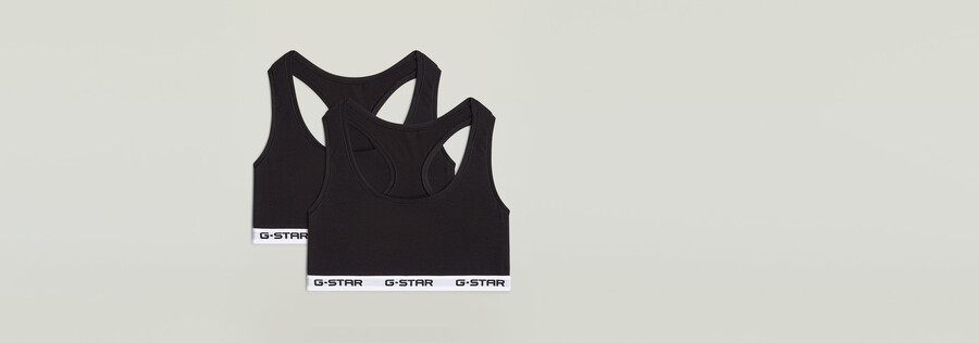 confezione da 2 reggiseni racerback