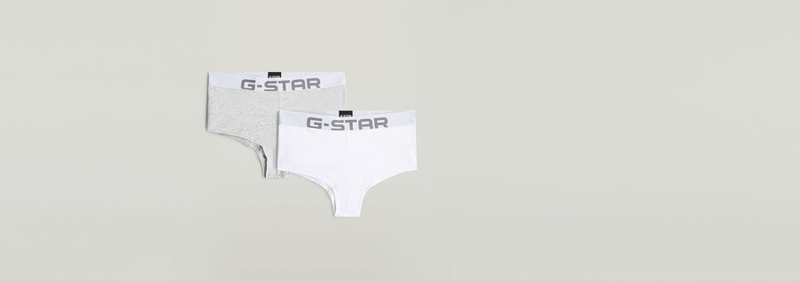confezione da 2 pantaloncini boyfriend