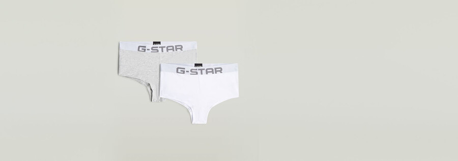 confezione da 2 pantaloncini boyfriend