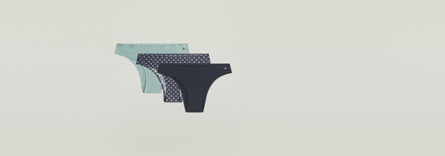 slip hipster no vpl confezione da 3