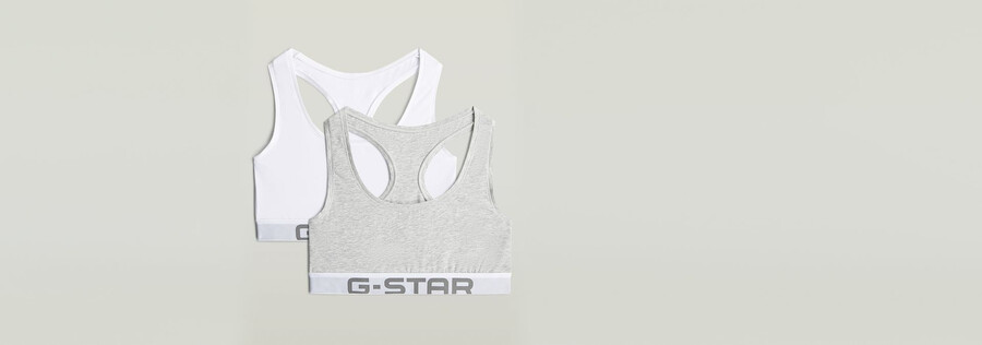 confezione da 2 reggiseni racerback