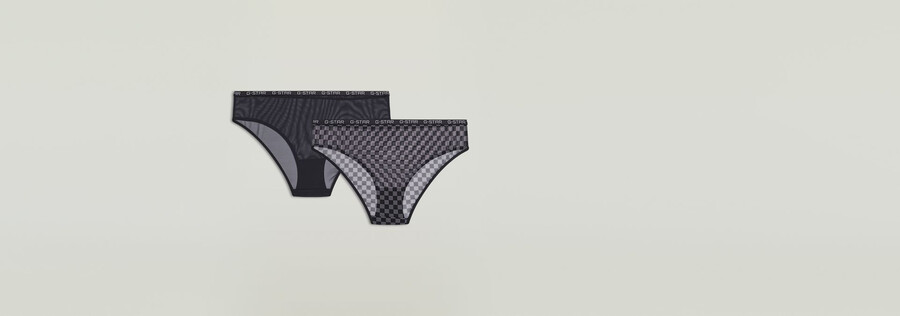 slip brasiliano in rete confezione da 2