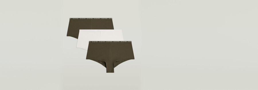pantaloncini confezione da 3
