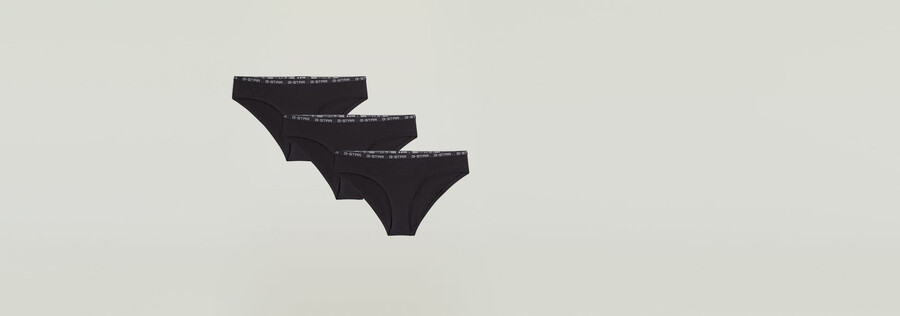 slip hipster confezione da 3