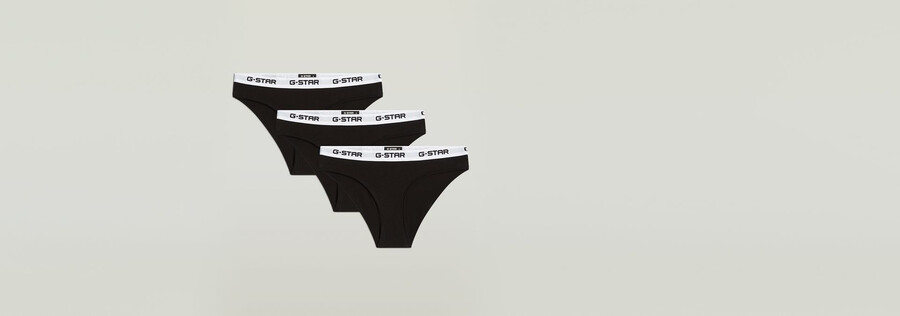 slip hipster confezione da 3