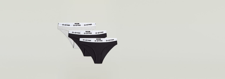slip hipster confezione da 3