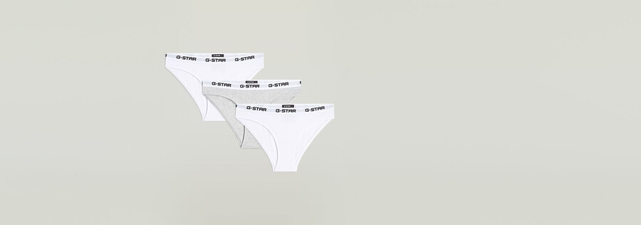 slip hipster confezione da 3