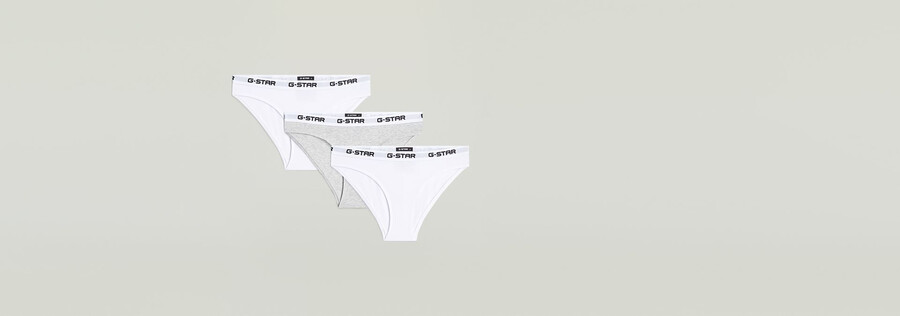 slip hipster confezione da 3