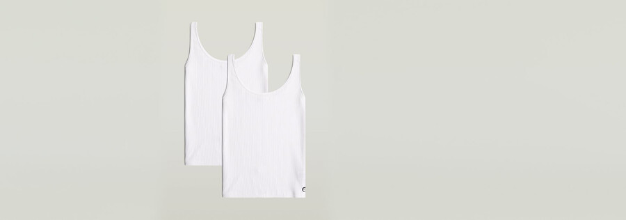 confezione da 2 gilet a costine