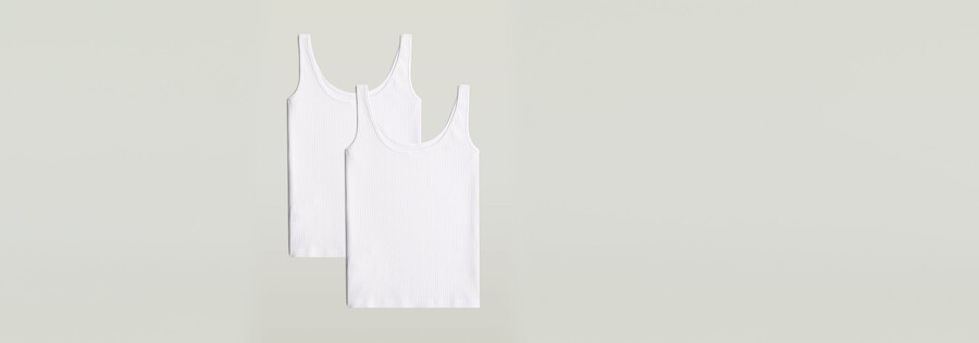 confezione da 2 gilet a costine