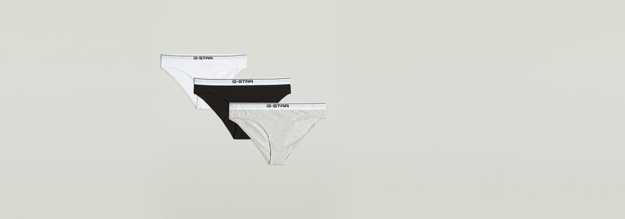 slip hipster confezione da 3