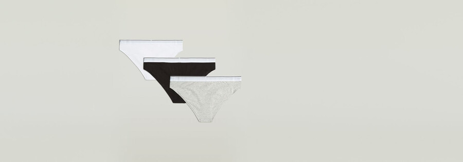 slip hipster confezione da 3