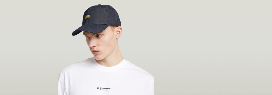 cappellino da baseball in denim originals