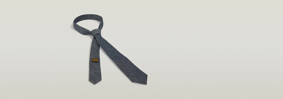 cravatta chambray