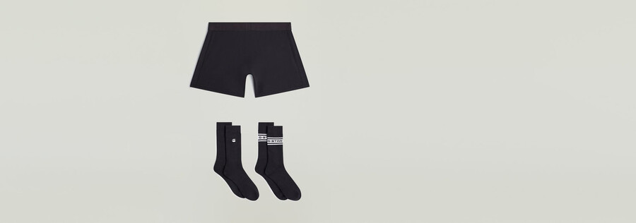 set boxer e calzini