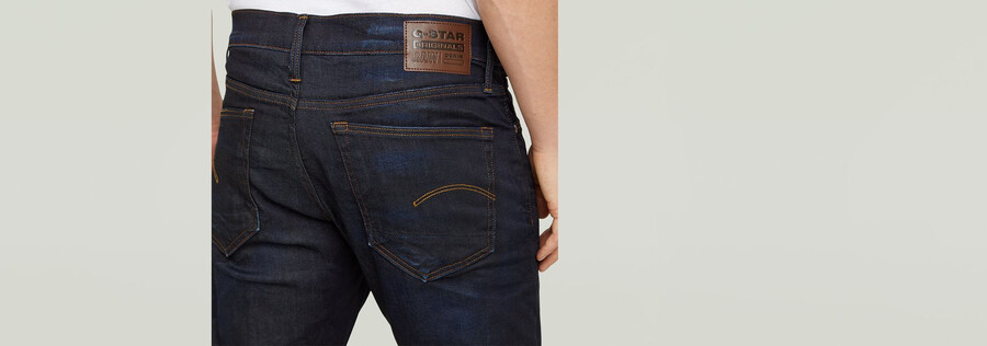 3301 jeans affusolati regolari