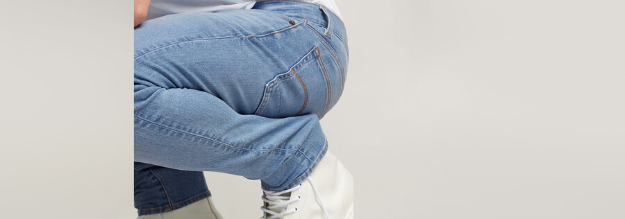 jeans aderenti 3301