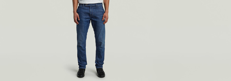 jeans slim con sfiato