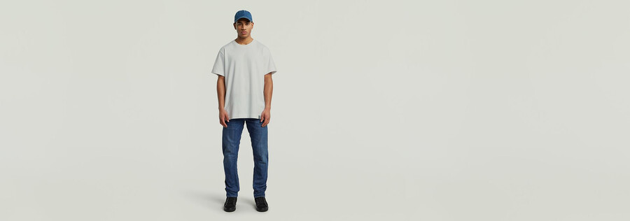 jeans slim con sfiato